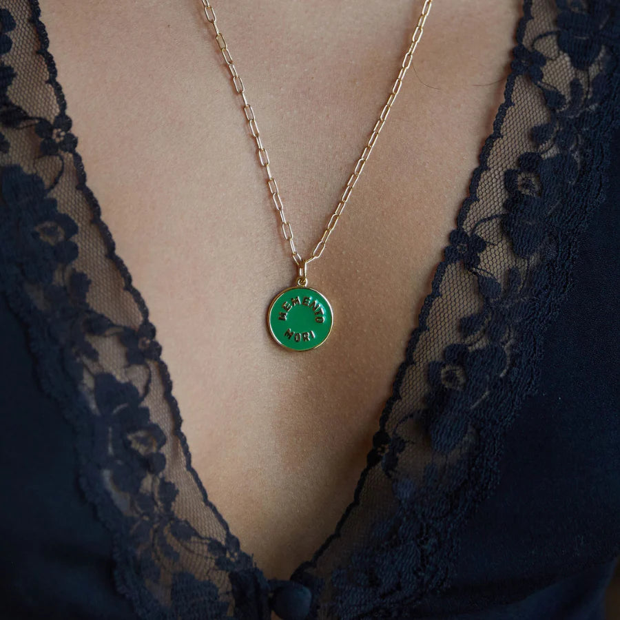 Memento Mori Necklace- 18"