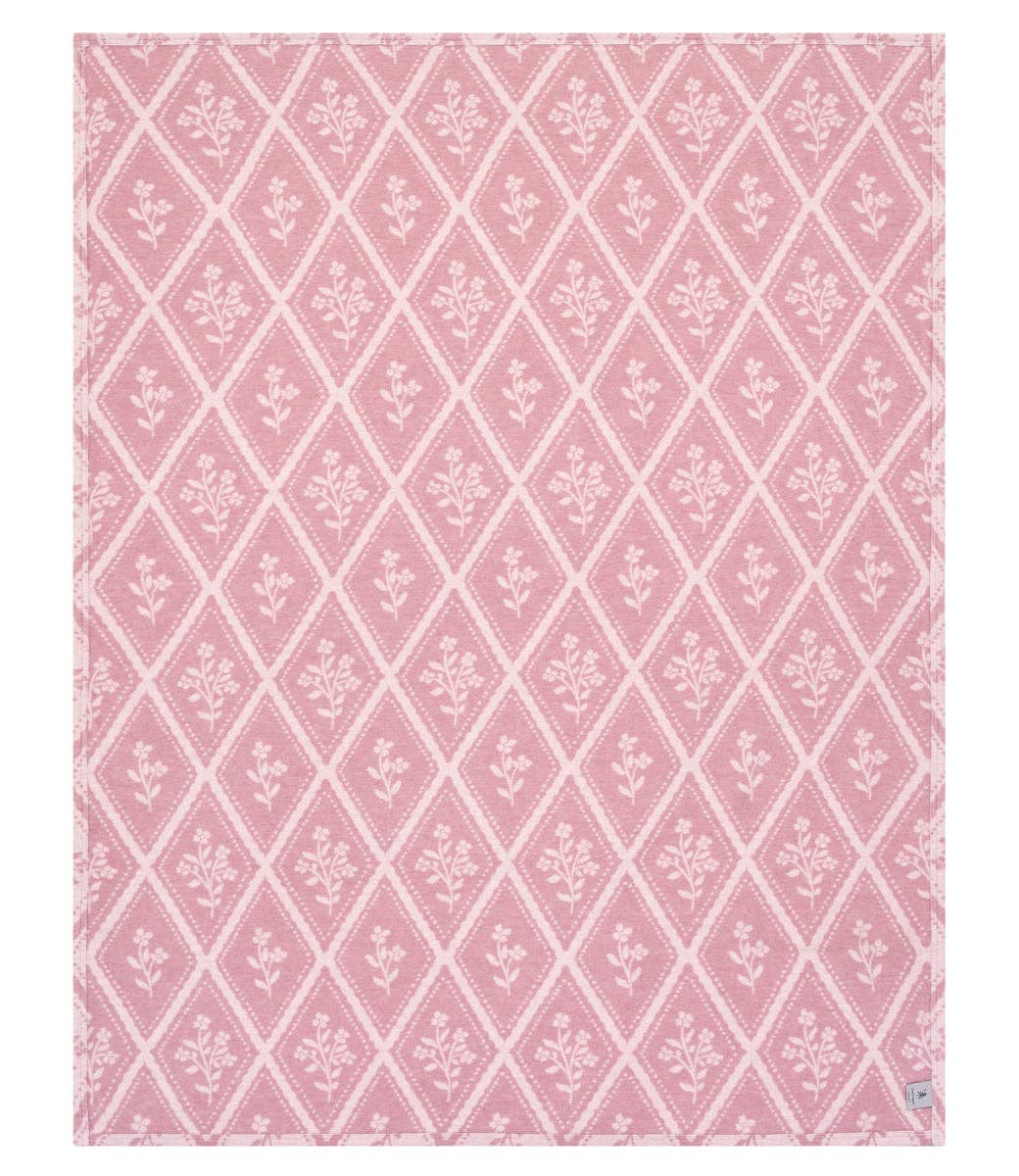 Willa Floral Lightweight Blanket: Lightweight
