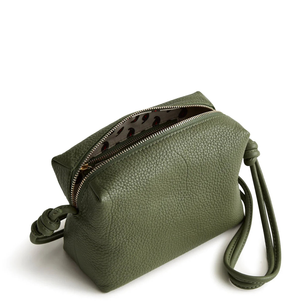 Blake Crossbody- Bronze Green in Leather