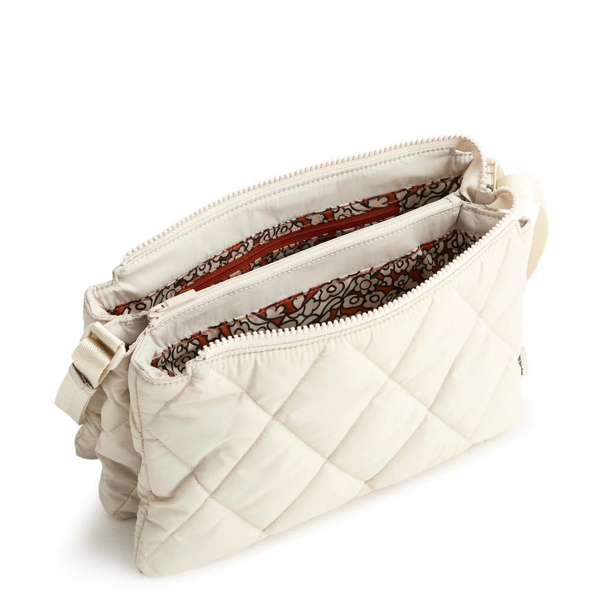 Foxbury Crossbody-Pumice Stone in Featherweight