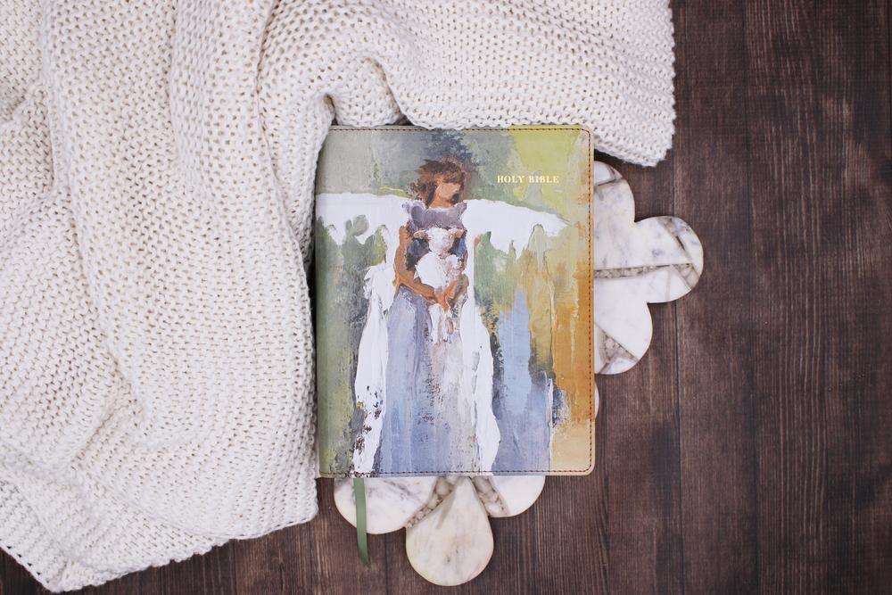 NRSVue, Holy Bible, Anne Neilson Angel Art Series, Comfort Print