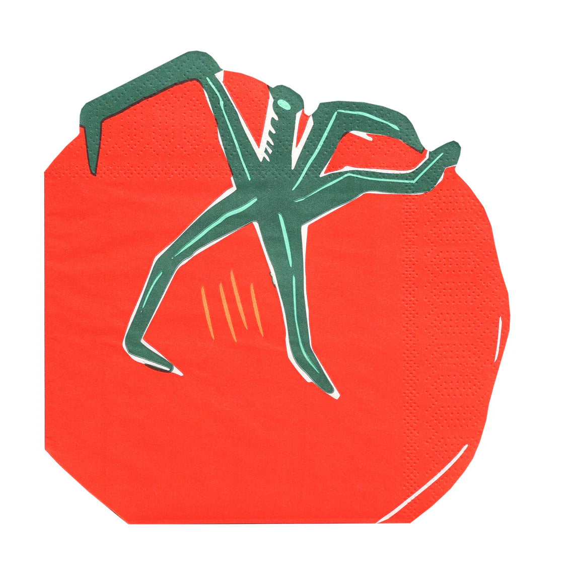 Bon Appetit Tomato Shaped Napkins - 20 Pack