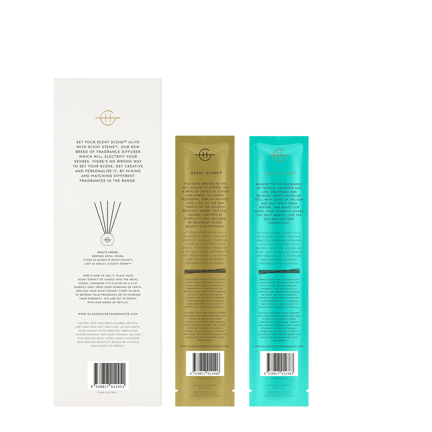 Scent Scene™ Duo- Kyoto In Bloom & Lost In Amalfi