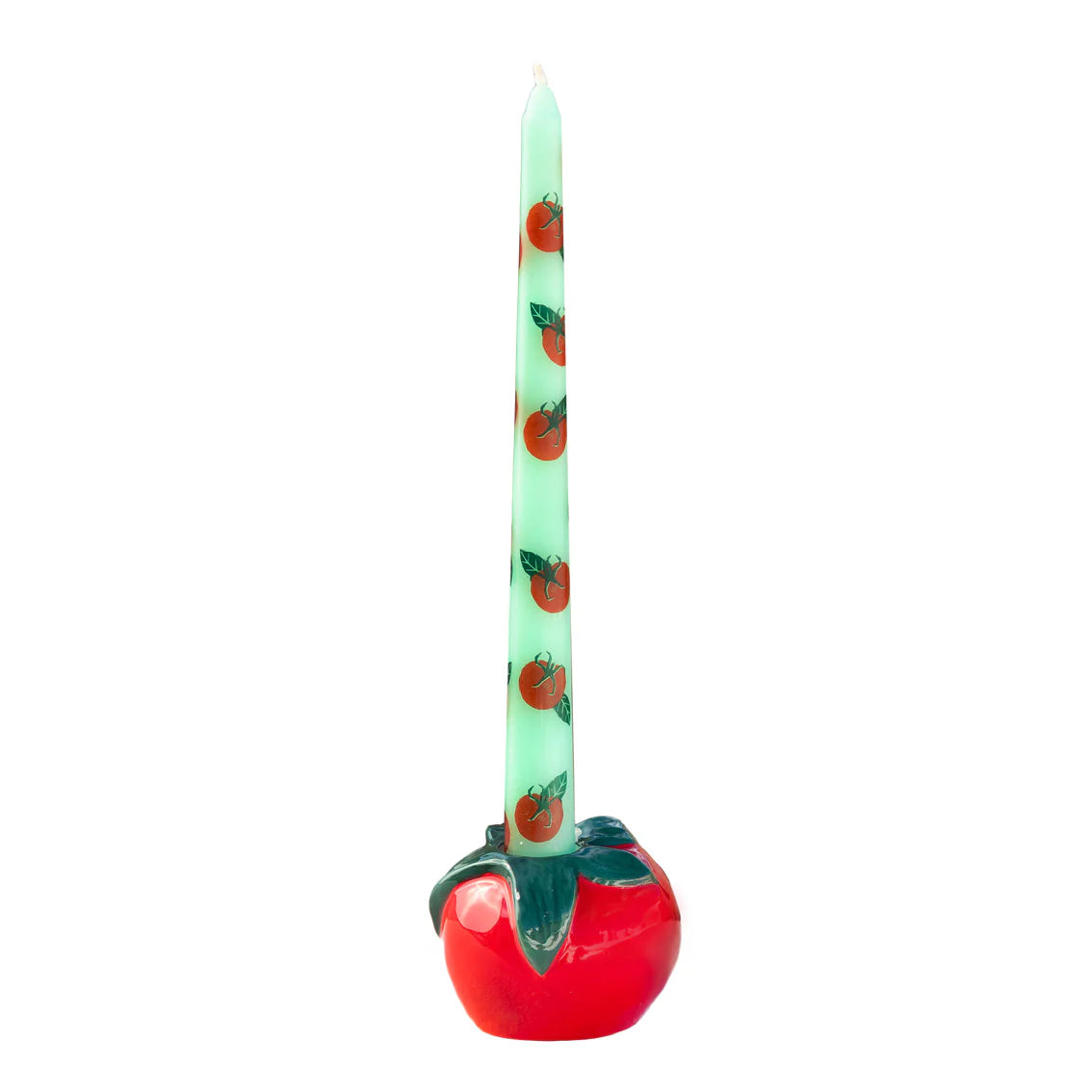 Bon Appetit Tomato Ceramic Candle Holder - 6cm