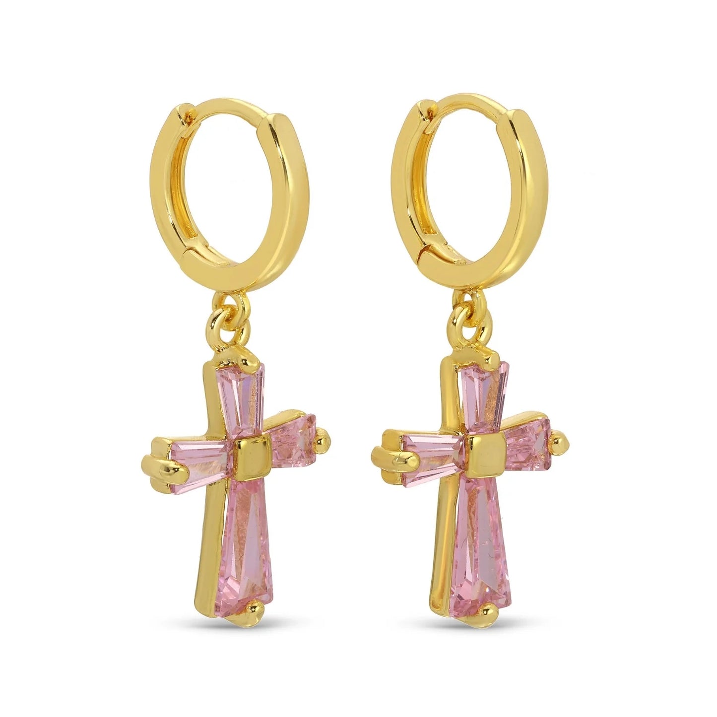 Feel the Connection, Cross Huggies- Pink