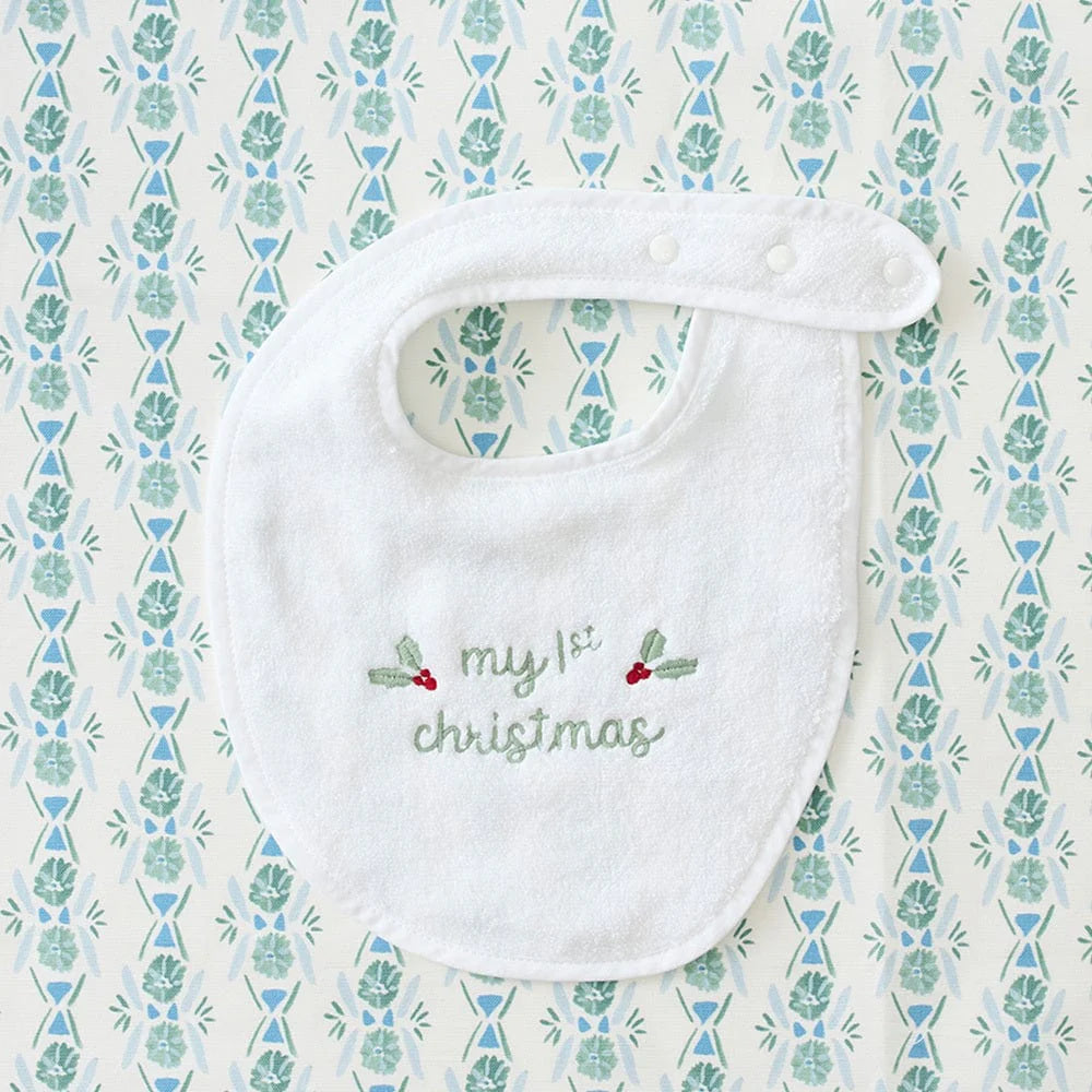 My First Christmas Bib