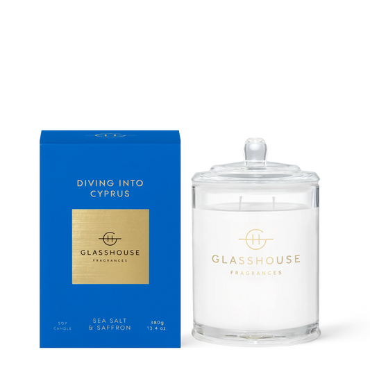 Diving Into Cyprus Candle 13.4 oz.