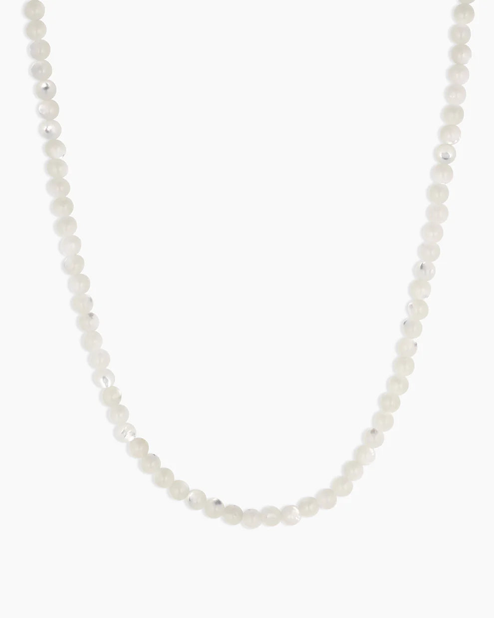 Carter Gemstone Necklace-Mother of Pearl