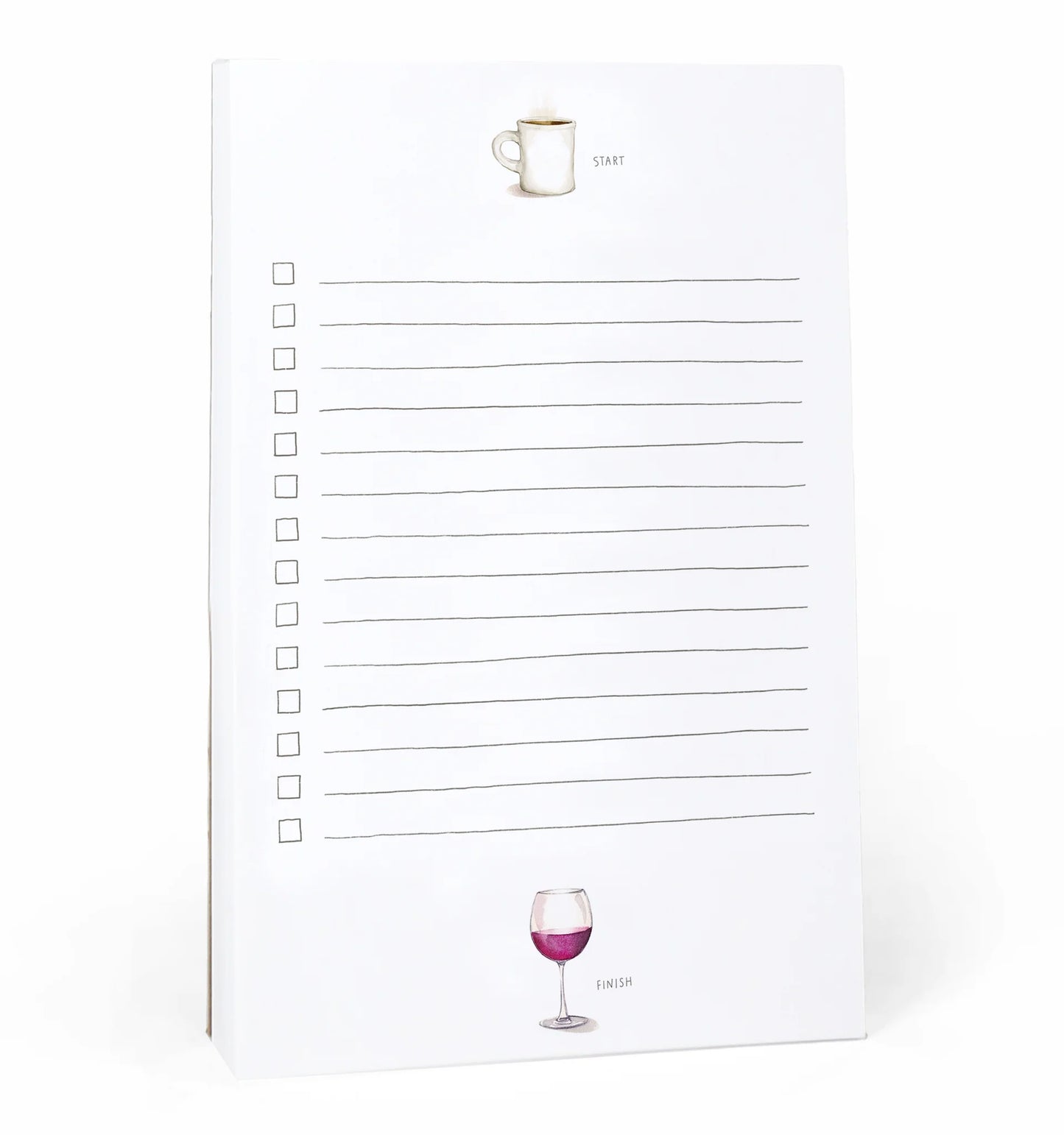 Start and Finish Notepad