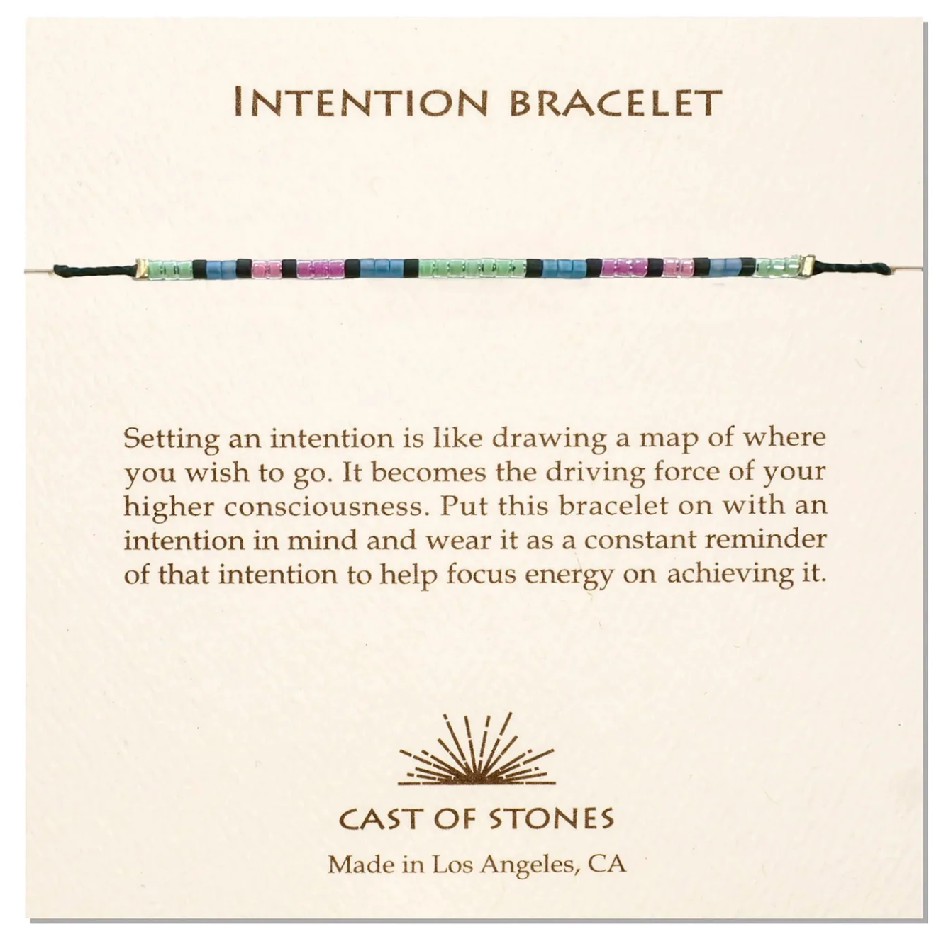 Intention Bracelet - Neon Pop