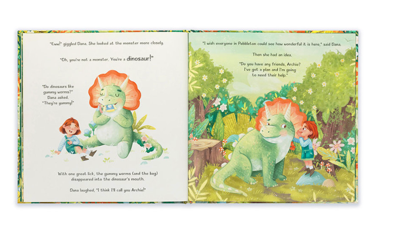 Archie, My Dinosaur Friend Book