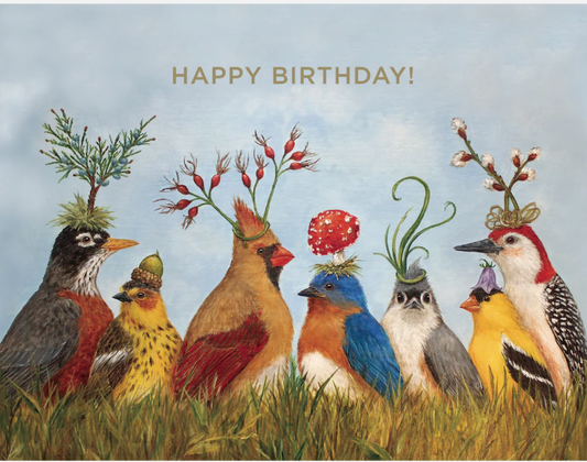 Angie's Party Birthday Card