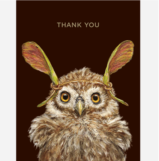 Thank You Owl Card