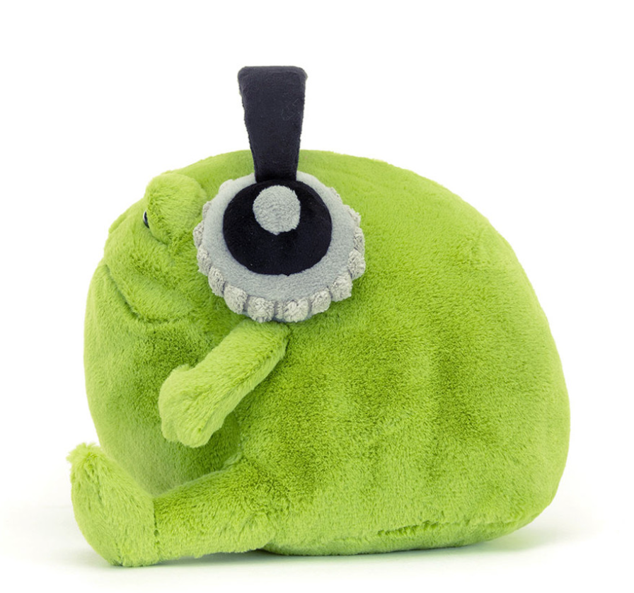 Ricky Rain Frog Headphones
