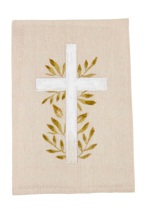 Cross Painted Towel