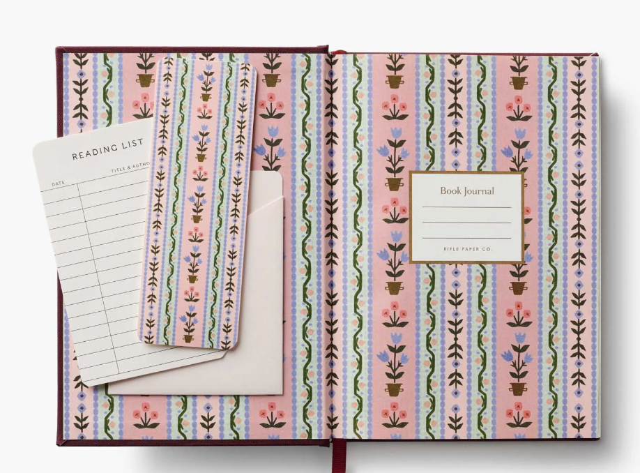 Ladies Night Book Club Embroidered Book Journal