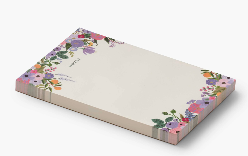 Garden Party Violet Notepad