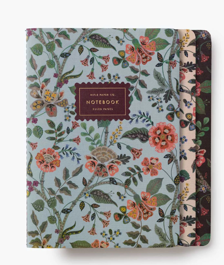 Assorted Set of 3 Gracie Notebooks