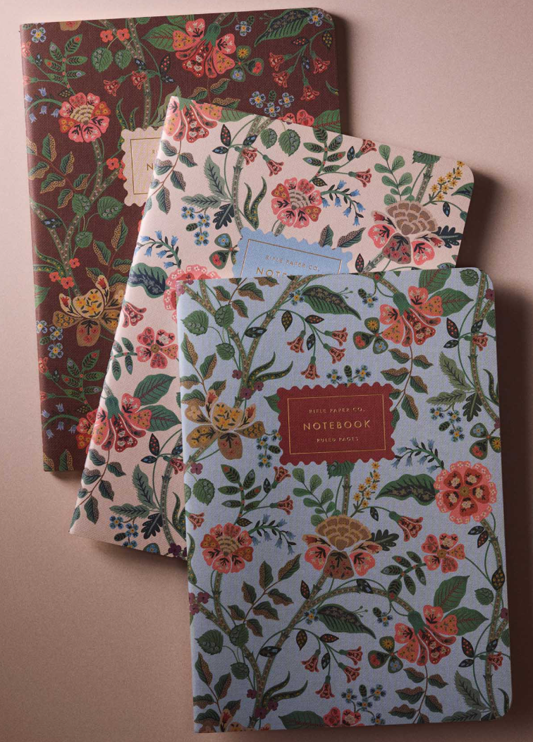 Assorted Set of 3 Gracie Notebooks