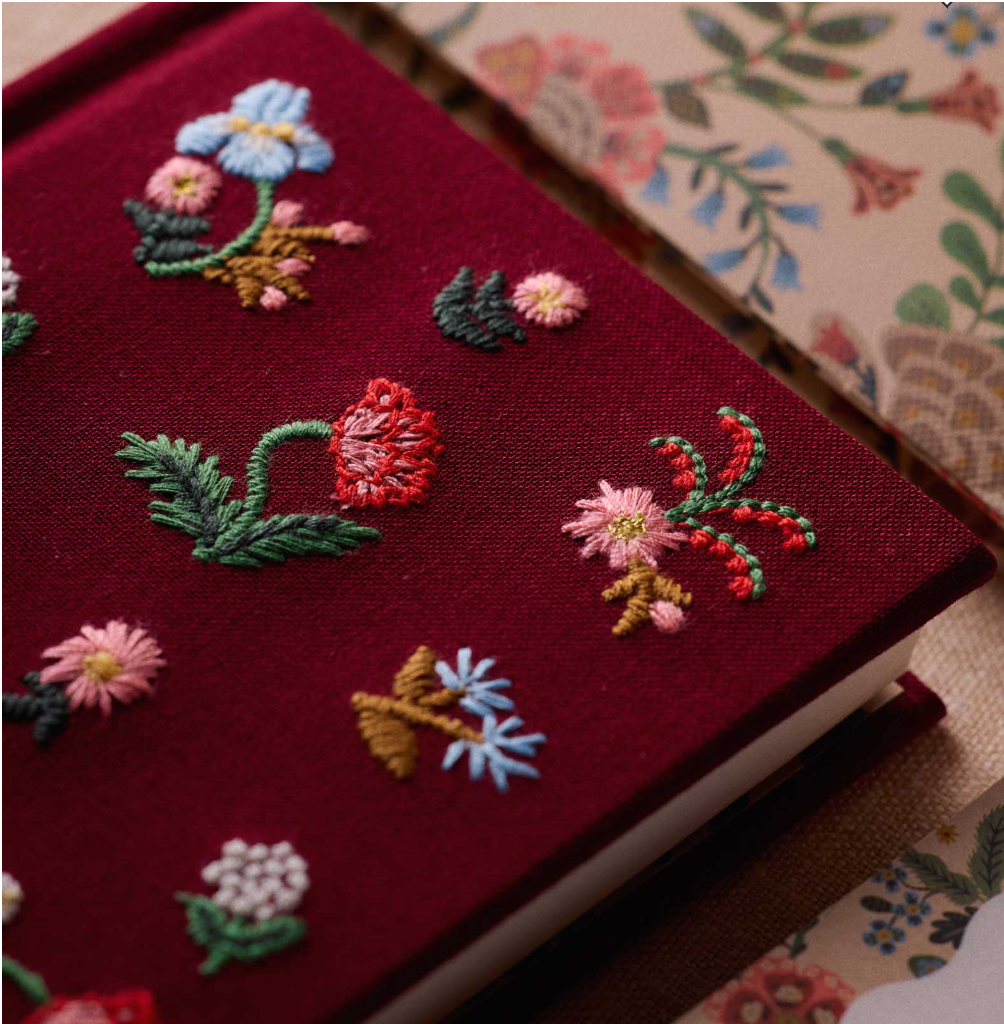 Gracie Mini Embroidered Journal