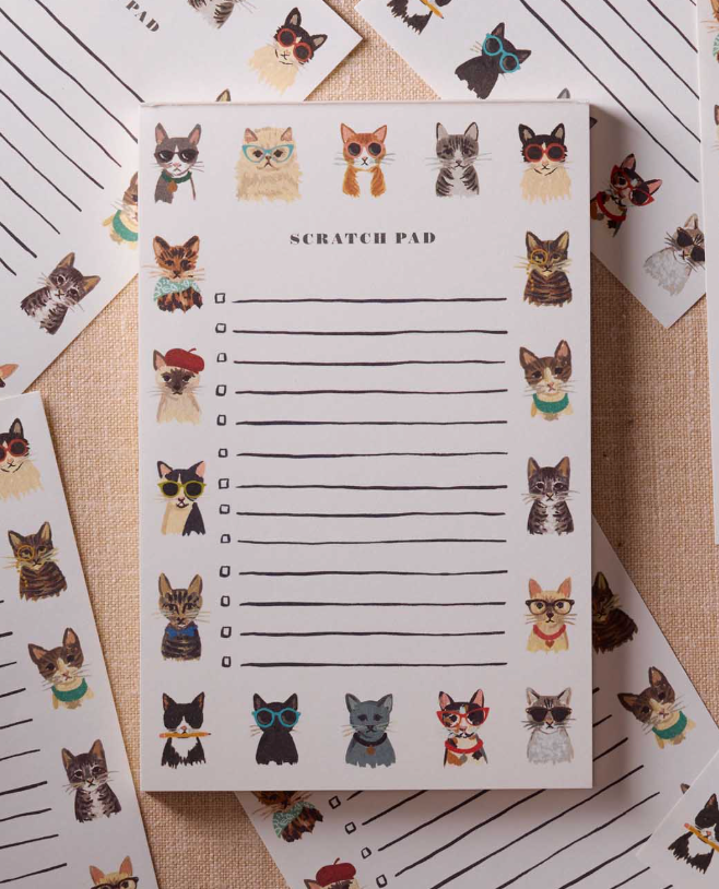 Cool Cats Notepad