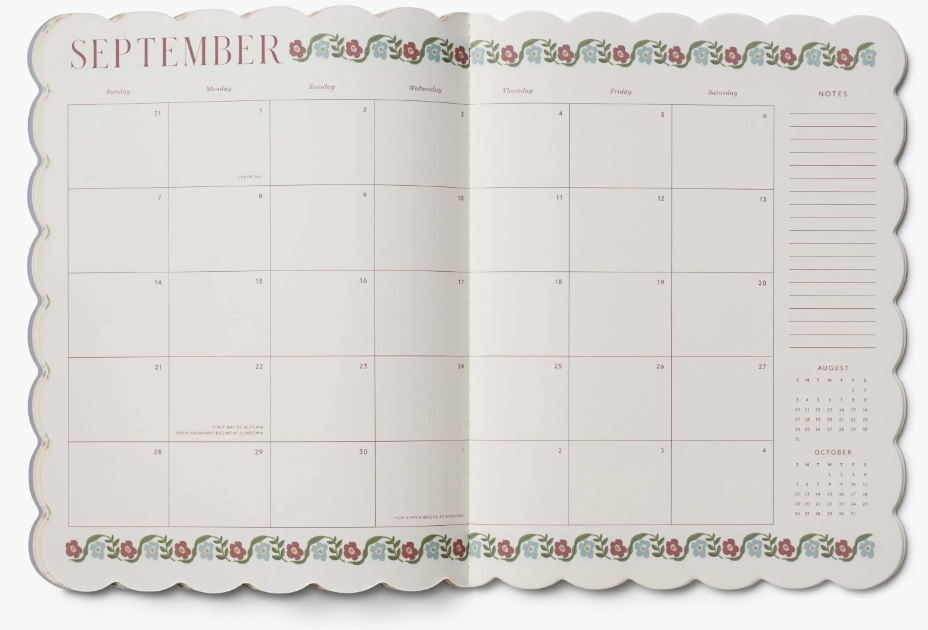 2026 Delphine 12-Month Academic Appointment Notebook