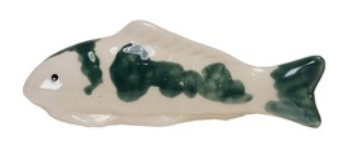 Stoneware Floating Fish- Pastel
