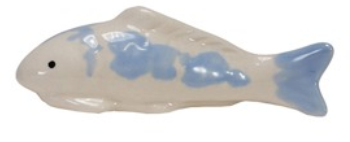 Stoneware Floating Fish- Pastel