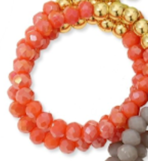 Ring -assorted stretch crystal rings