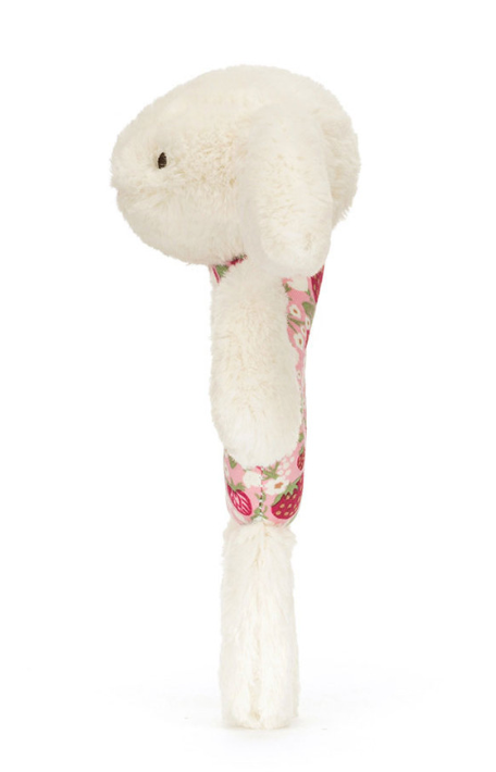 Blossom Cream Bunny 'Berry' Ring Rattle