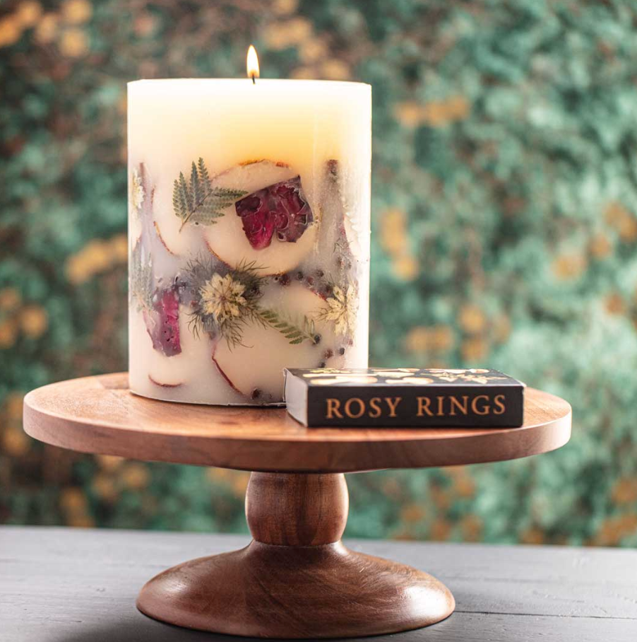 Spicy Apple Small Round Botanical Candle