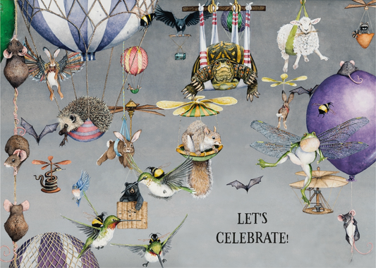 Balloon Celebration Card