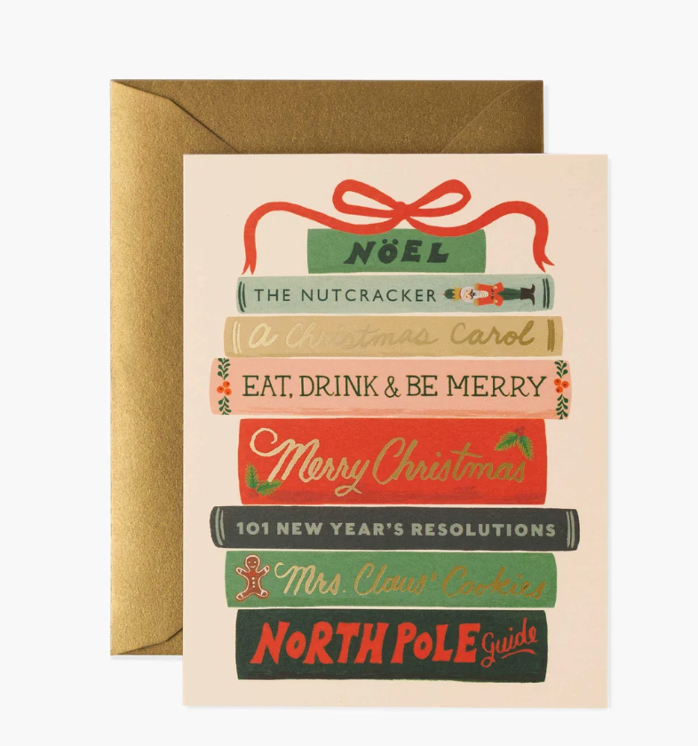Holiday Books Card