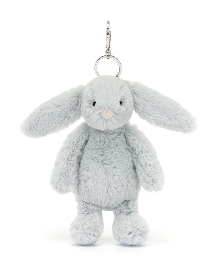 Bashful Silver Bunny Bag Charm