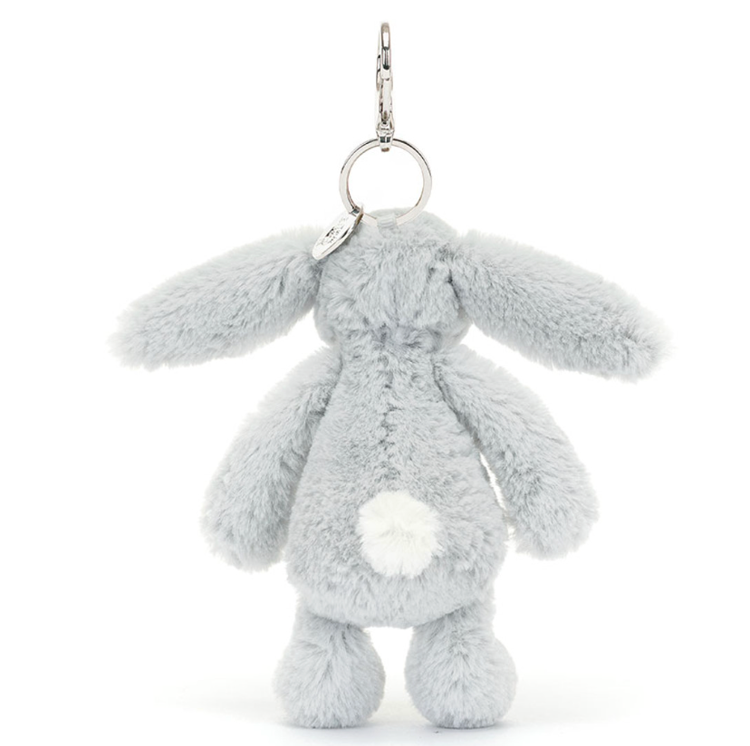 Bashful Silver Bunny Bag Charm