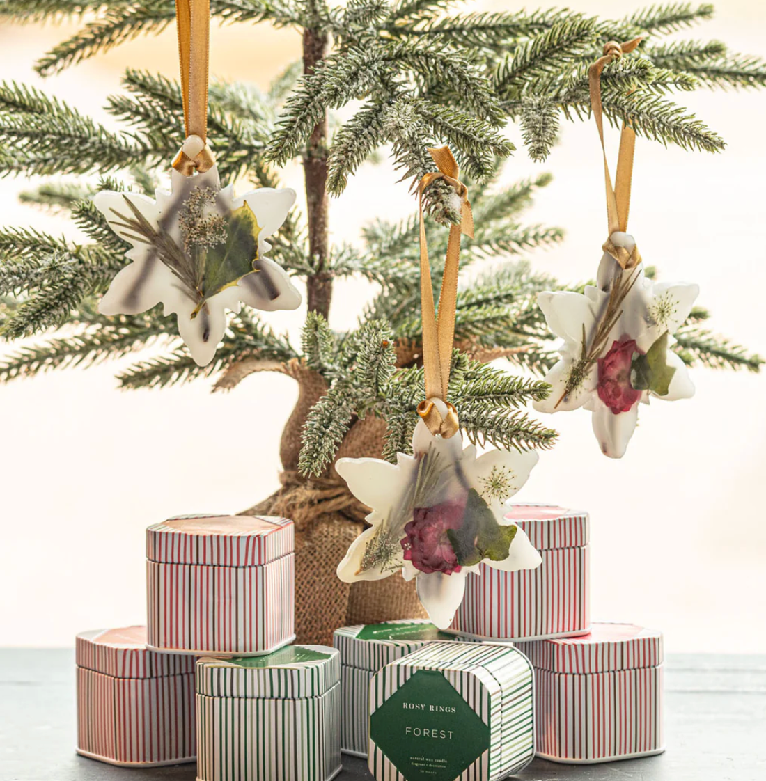 Forest Snowflake Botanical Sachet