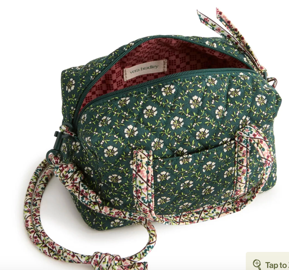 Mini Original Duffel Crossbody : Mistletoe Lattice