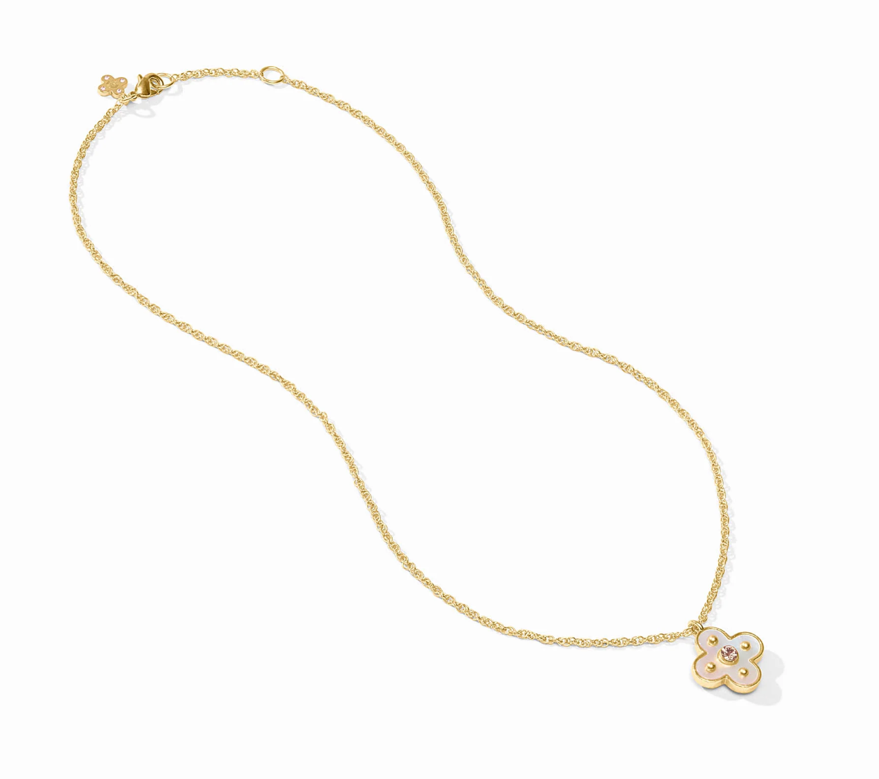 Colette Delicate Necklace-Chalcedony Blue