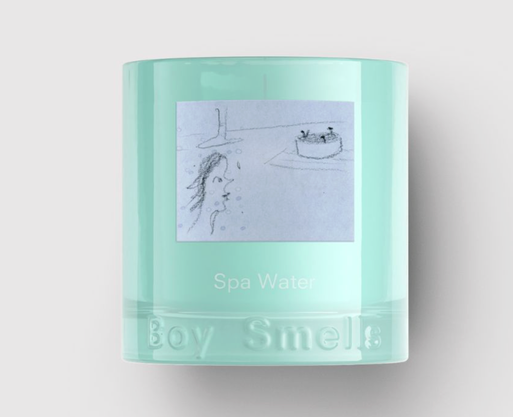 Spa Water Candle