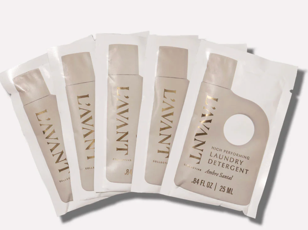 Laundry Detergent Travel Pack (Set of 5)- Ambre Santal