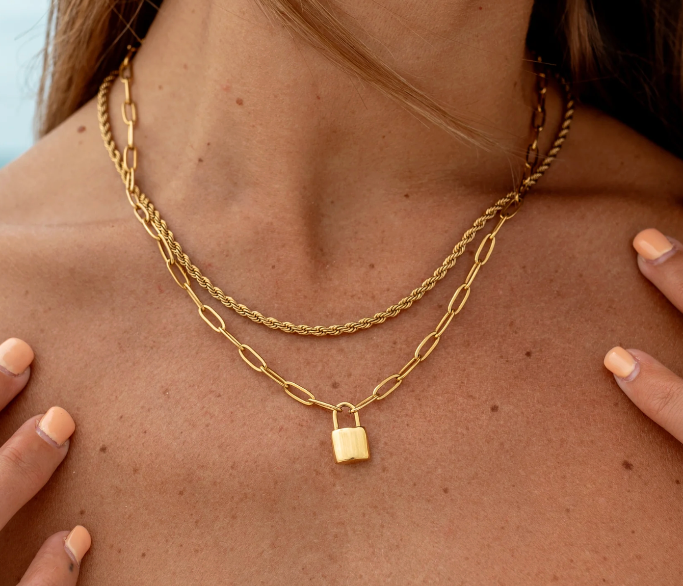 Haven Necklace-Gold