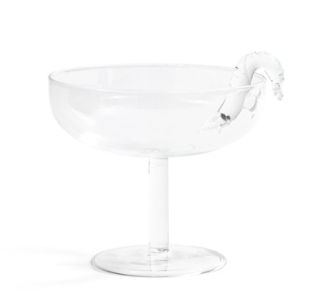 Shrimp Cocktail Tower Bowl, 4.25" x 3.75"