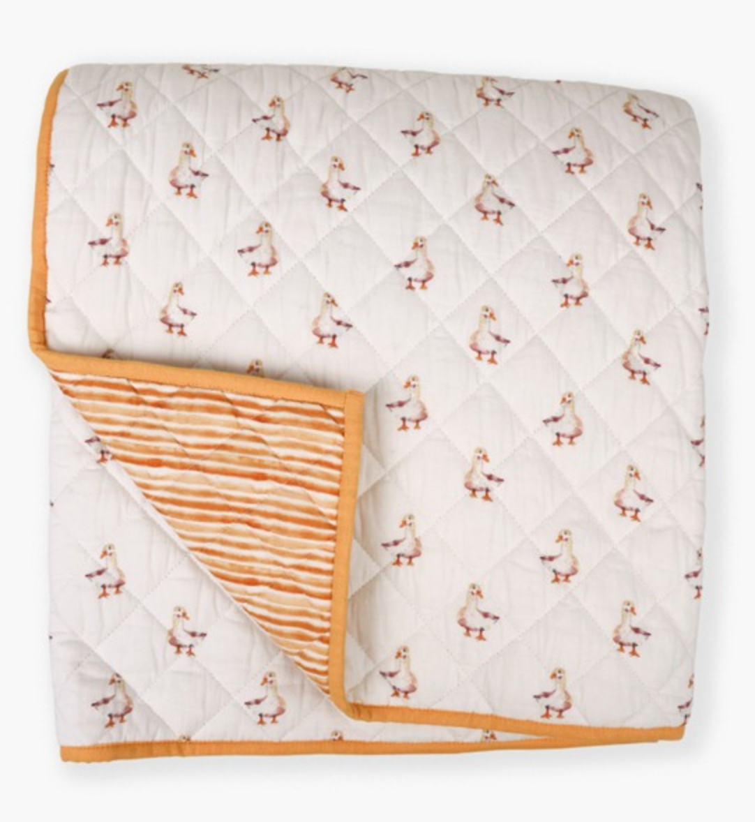 LITTLES Duck Quilted Blanket