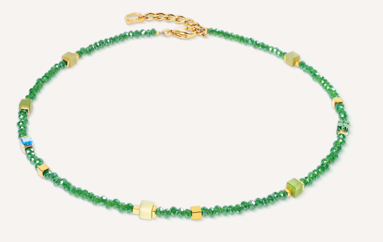 Joyful Colours Flex Bracelet Gold Green