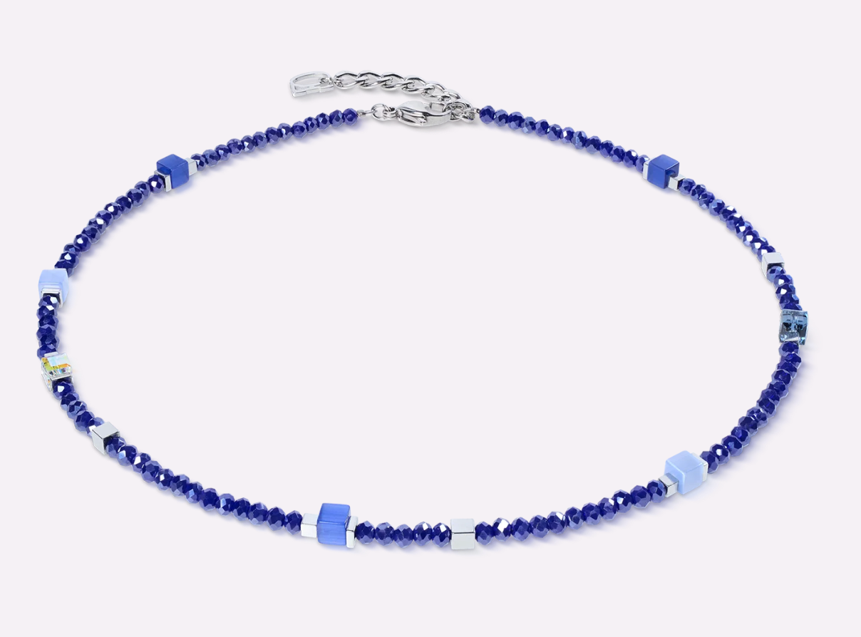 Joyful Colours Flex Bracelet Silver Blue