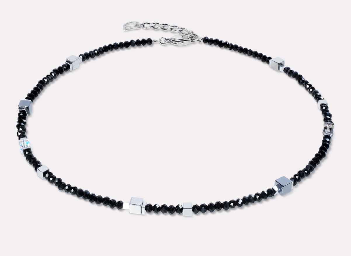 Joyful Colours Flex Bracelet Silver Black