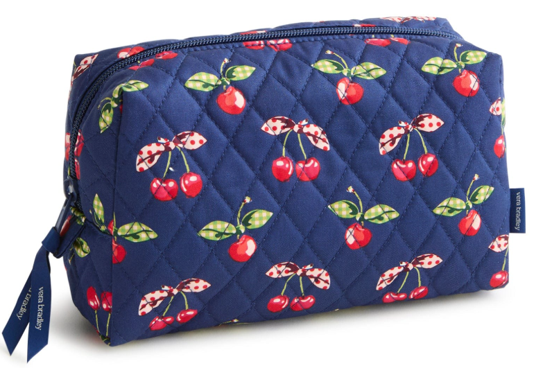 Medium Cosmetic Bag- Cherry Picking