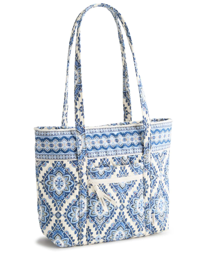 Small Original Vera Tote- Cambridge Blues