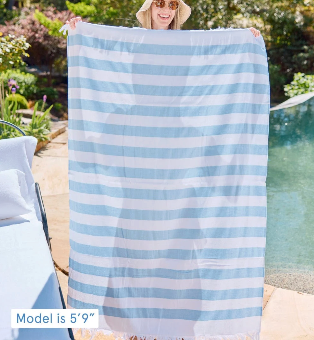 Turkish Towel- Hydrangea Blue