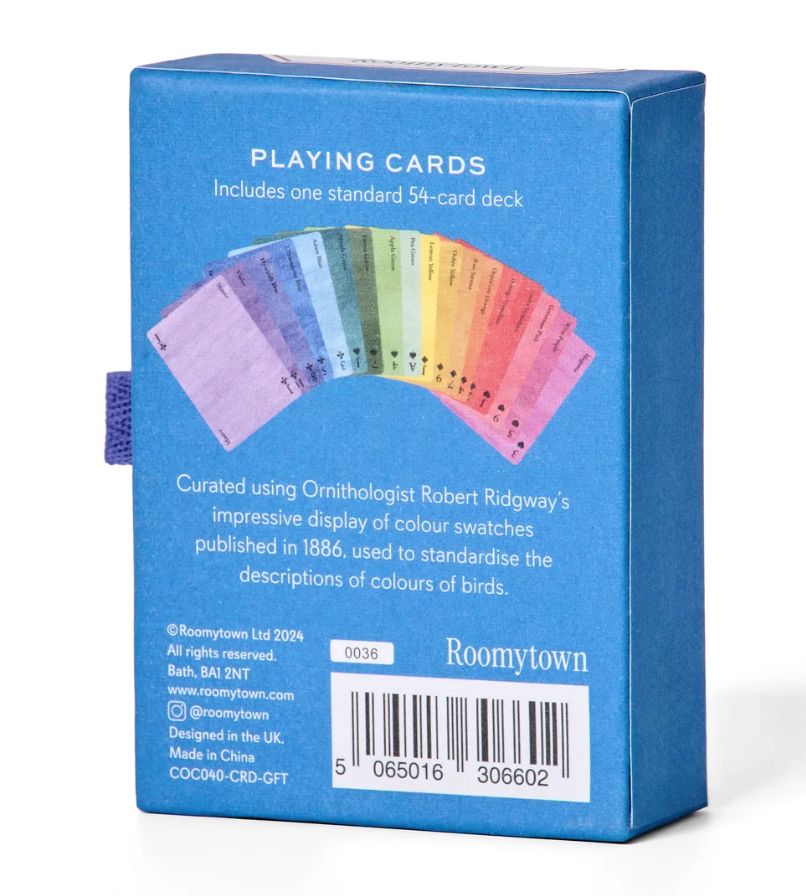 Nomenclature of Colours Single Playing Card Deck